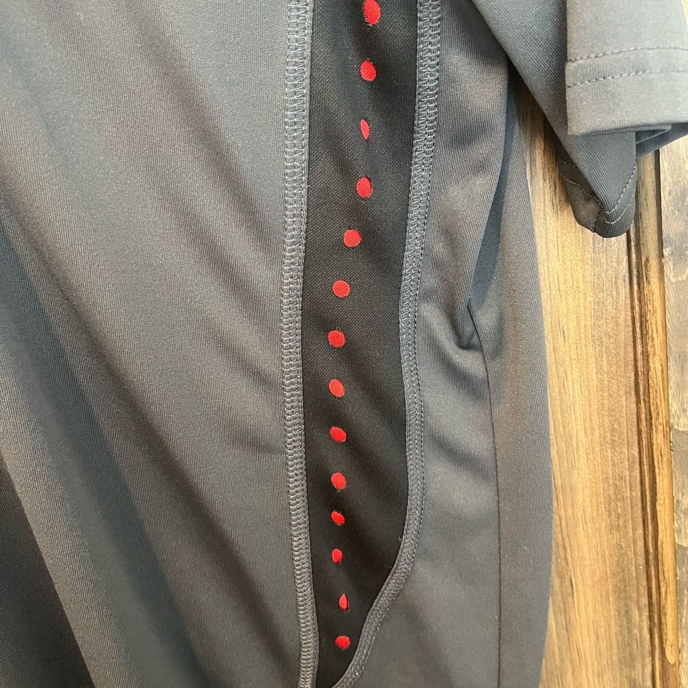 Texas Tech Rivalry Threads Gray Polo with Red Details - Picture 2 of 5
